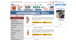 Desktop Screenshot of controlsystemsusa.com